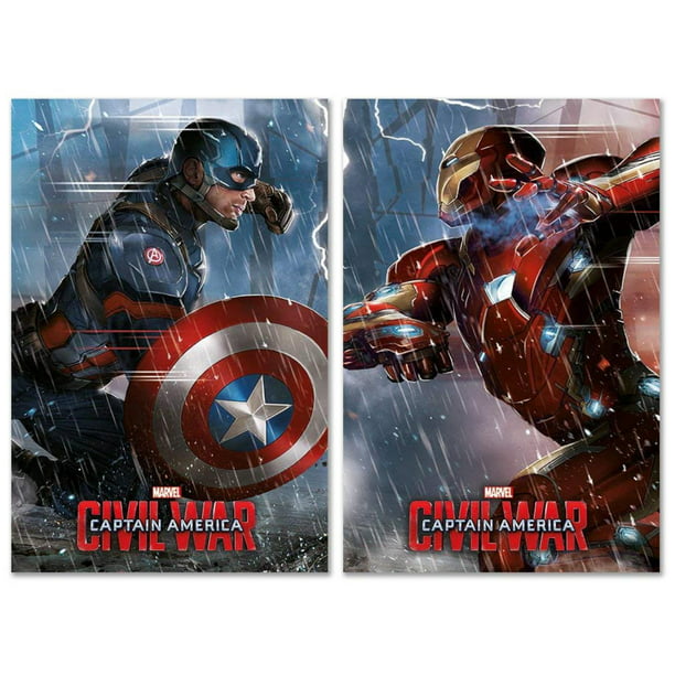 10x Marvel Captain America Civil War Trading Cards Super Pack